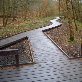 Passera polietilè amb tauló estriat
